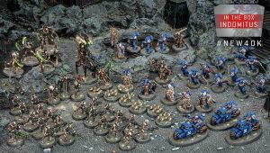 Este es el contenido de la caja básica Indomitus de Warhammer 40 000 (Edición 2020)